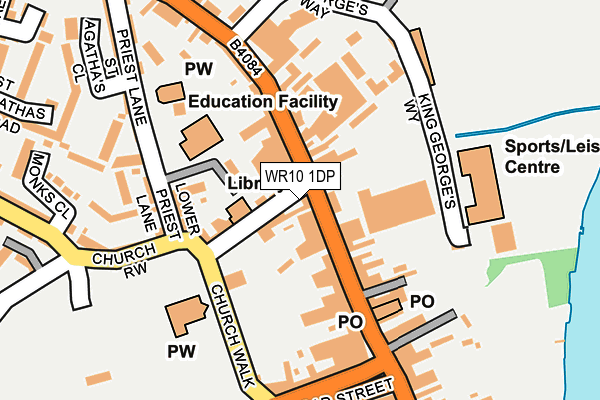 Map of DOCTOR LOWRY LIMITED at local scale