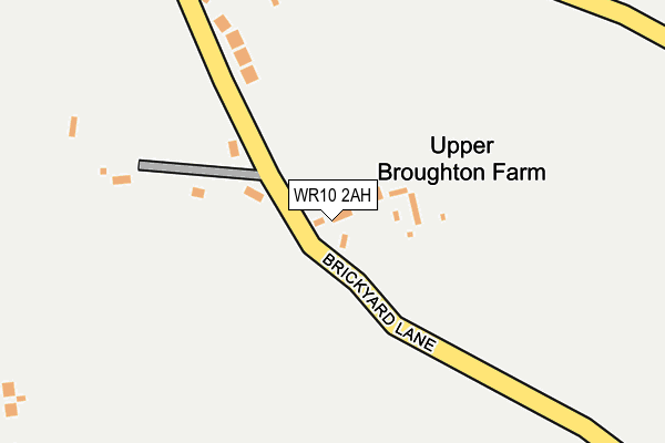 Map of BOW BROOK FARM LIMITED at local scale