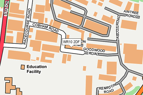 Map of M AUTOWORKS LTD at local scale