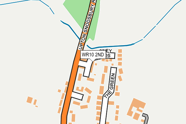 WR10 2ND map - OS OpenMap – Local (Ordnance Survey)