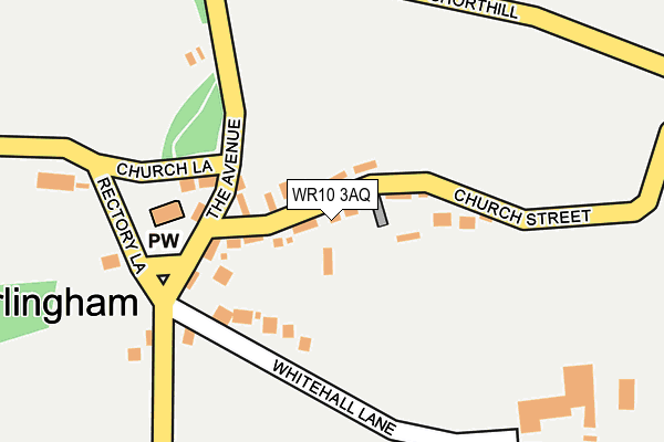 Map of WATREN LIMITED at local scale