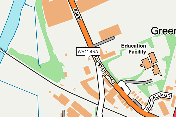 Map of BEVERLY HILLS TRADING LIMITED at local scale