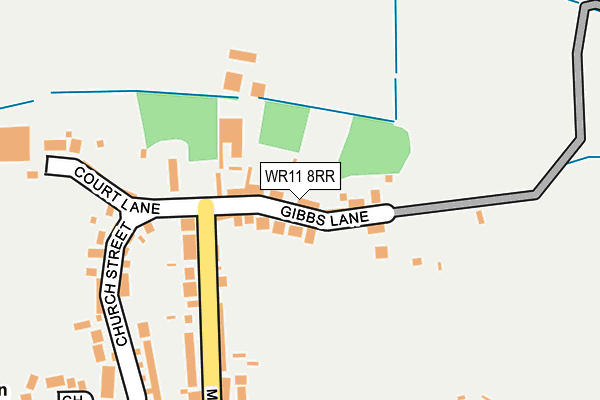 Map of TOWLAN LIMITED at local scale