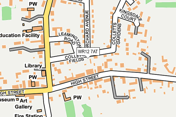 Map of COTSWOLD GRIND LTD at local scale
