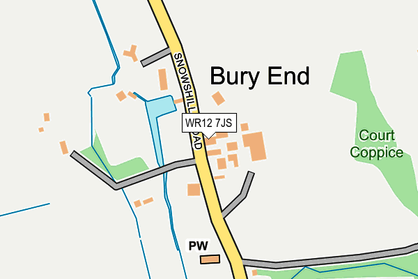 Map of MILL HAY COUNTRY HOUSE LTD at local scale