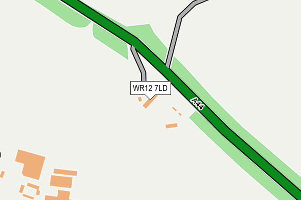 WR12 7LD map - OS OpenMap – Local (Ordnance Survey)