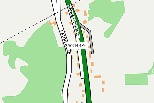 Map of DENEGLEN LIMITED at local scale