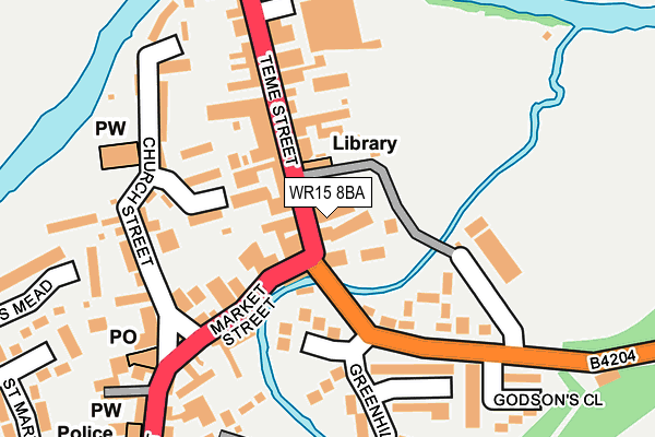 Map of TEME VAPE LTD at local scale