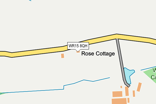 WR15 8QH map - OS OpenMap – Local (Ordnance Survey)