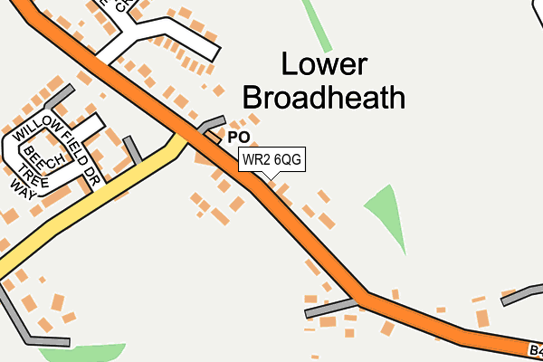 Map of BOULTON LIMITED at local scale