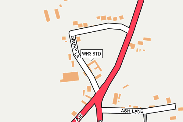 Map of TUSTIN MANAGEMENT LTD. at local scale