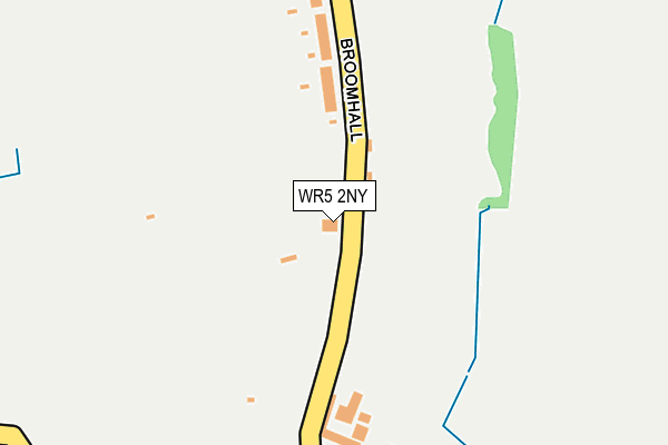 WR5 2NY map - OS OpenMap – Local (Ordnance Survey)