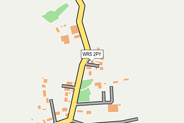WR5 2PY map - OS OpenMap – Local (Ordnance Survey)