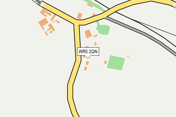 WR5 2QN map - OS OpenMap – Local (Ordnance Survey)