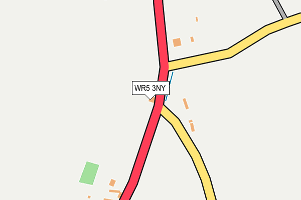 WR5 3NY map - OS OpenMap – Local (Ordnance Survey)