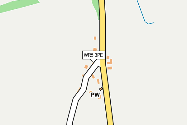 WR5 3PE map - OS OpenMap – Local (Ordnance Survey)