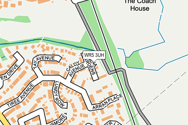 WR5 3UH map - OS OpenMap – Local (Ordnance Survey)