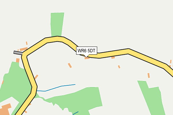 WR6 5DT map - OS OpenMap – Local (Ordnance Survey)