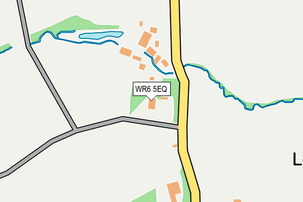WR6 5EQ map - OS OpenMap – Local (Ordnance Survey)