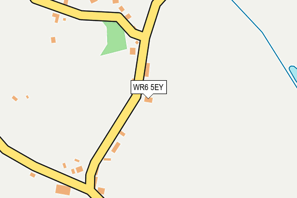 WR6 5EY map - OS OpenMap – Local (Ordnance Survey)