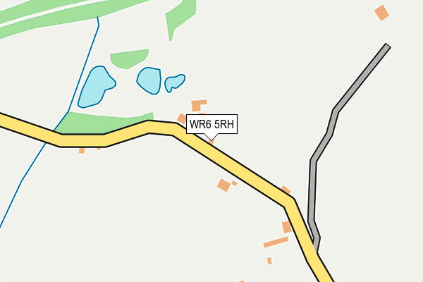 WR6 5RH map - OS OpenMap – Local (Ordnance Survey)