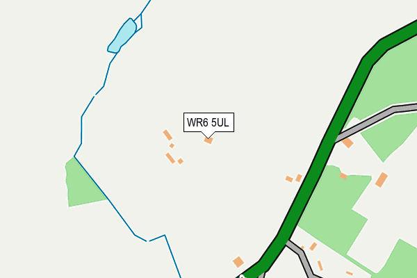 WR6 5UL map - OS OpenMap – Local (Ordnance Survey)