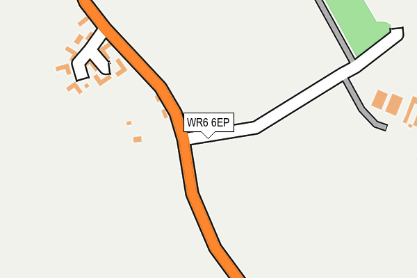 WR6 6EP map - OS OpenMap – Local (Ordnance Survey)