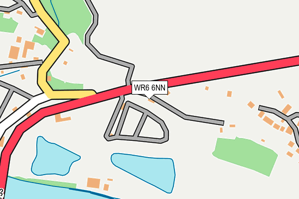 WR6 6NN map - OS OpenMap – Local (Ordnance Survey)