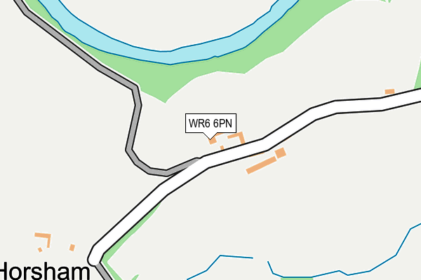 WR6 6PN map - OS OpenMap – Local (Ordnance Survey)