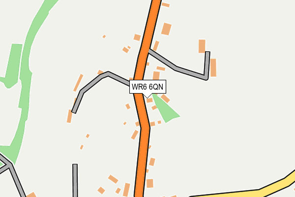 WR6 6QN map - OS OpenMap – Local (Ordnance Survey)