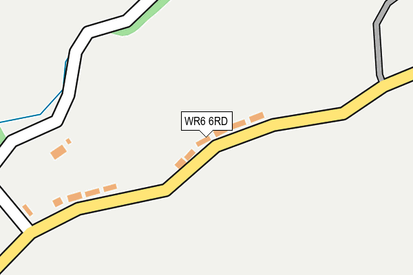 WR6 6RD map - OS OpenMap – Local (Ordnance Survey)