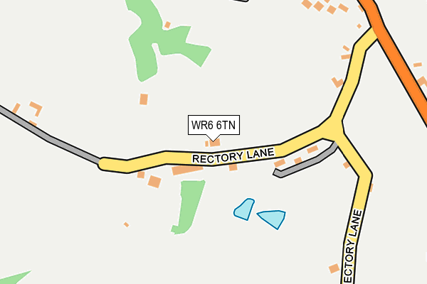 WR6 6TN map - OS OpenMap – Local (Ordnance Survey)