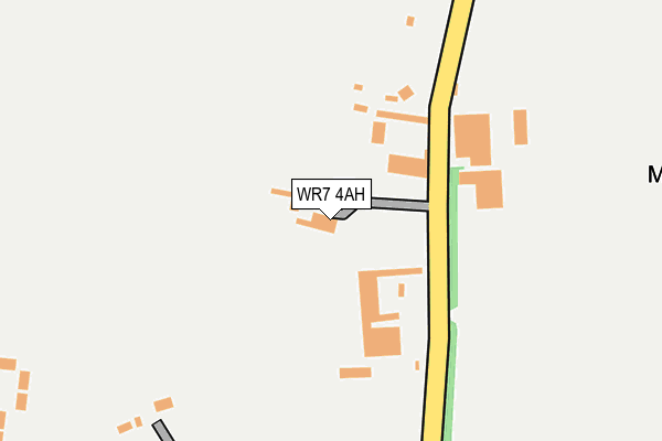 WR7 4AH map - OS OpenMap – Local (Ordnance Survey)