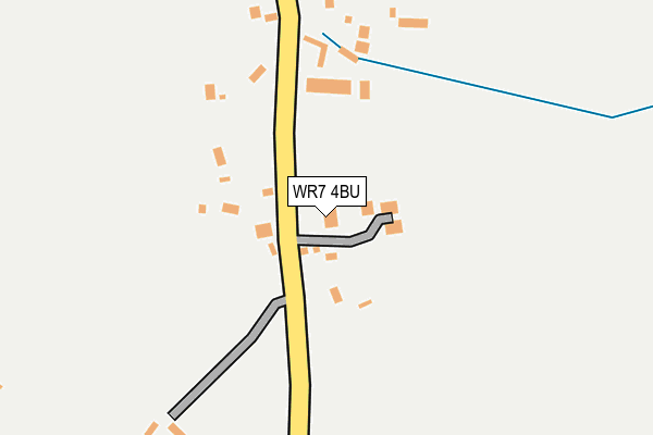 WR7 4BU map - OS OpenMap – Local (Ordnance Survey)