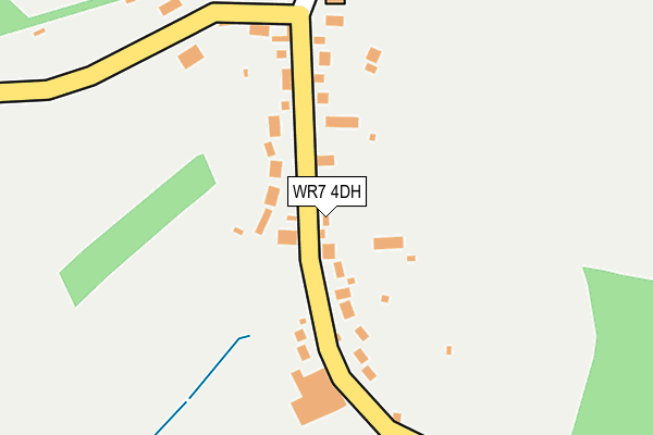 WR7 4DH map - OS OpenMap – Local (Ordnance Survey)