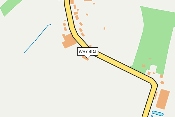 WR7 4DJ map - OS OpenMap – Local (Ordnance Survey)