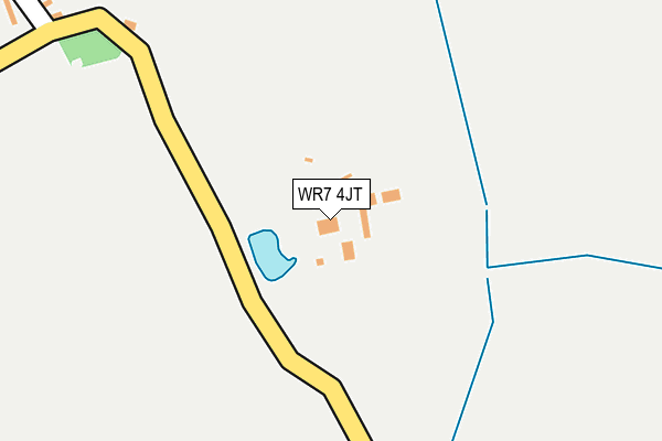 WR7 4JT map - OS OpenMap – Local (Ordnance Survey)
