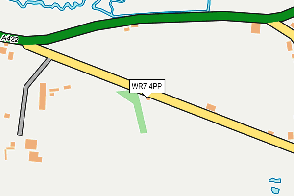 WR7 4PP map - OS OpenMap – Local (Ordnance Survey)