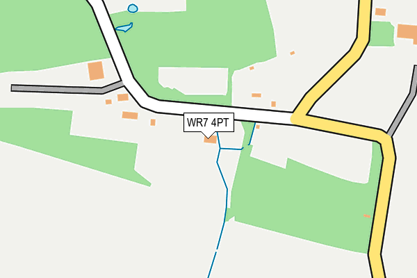 WR7 4PT map - OS OpenMap – Local (Ordnance Survey)