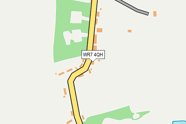 WR7 4QH map - OS OpenMap – Local (Ordnance Survey)