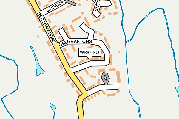 WR8 0NQ map - OS OpenMap – Local (Ordnance Survey)