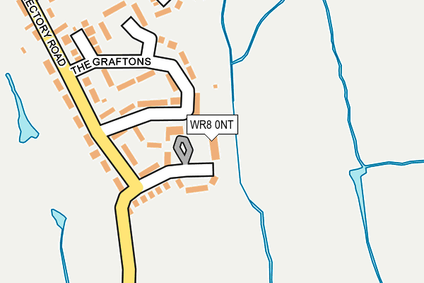 WR8 0NT map - OS OpenMap – Local (Ordnance Survey)