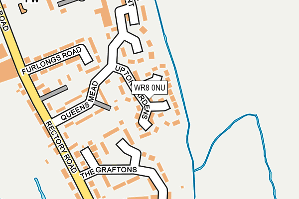 WR8 0NU map - OS OpenMap – Local (Ordnance Survey)