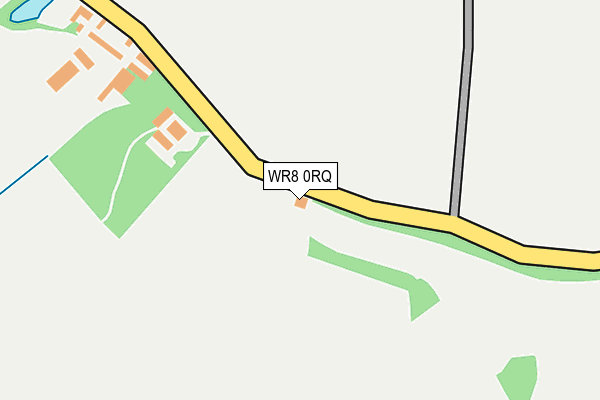 WR8 0RQ map - OS OpenMap – Local (Ordnance Survey)