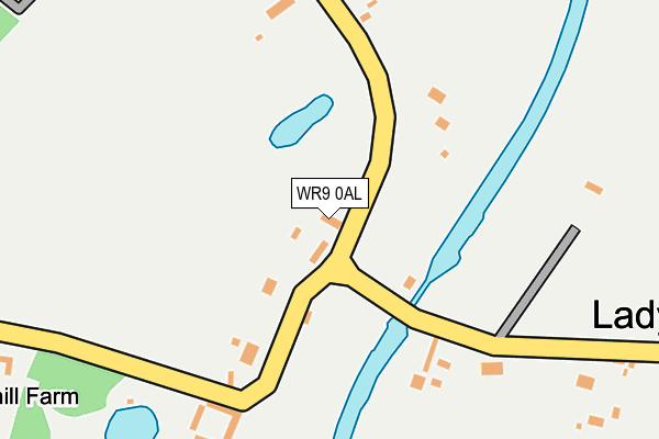 WR9 0AL map - OS OpenMap – Local (Ordnance Survey)