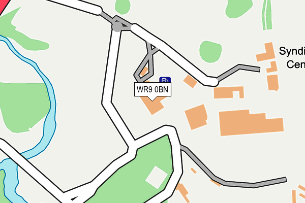 WR9 0BN map - OS OpenMap – Local (Ordnance Survey)