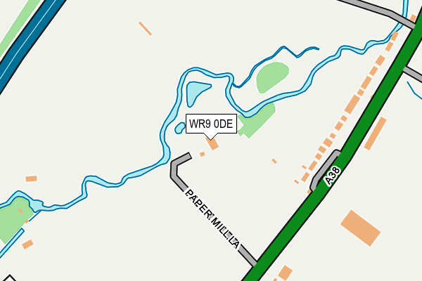 WR9 0DE map - OS OpenMap – Local (Ordnance Survey)