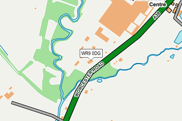 WR9 0DG map - OS OpenMap – Local (Ordnance Survey)