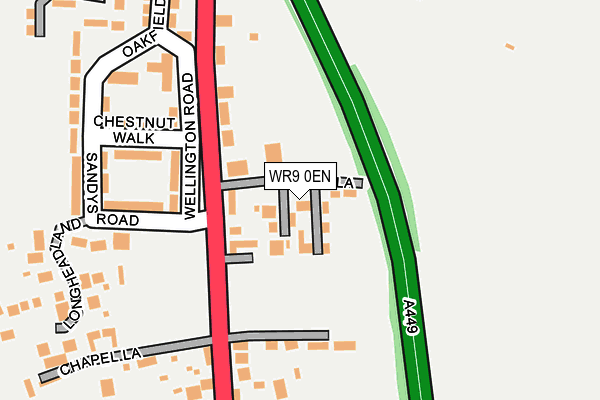 WR9 0EN map - OS OpenMap – Local (Ordnance Survey)