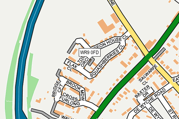 WR9 0FD map - OS OpenMap – Local (Ordnance Survey)